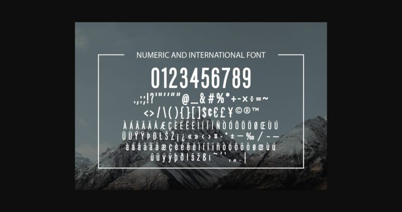 Tukimin Font Poster 10