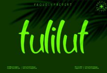 Tulilut Font Poster 1