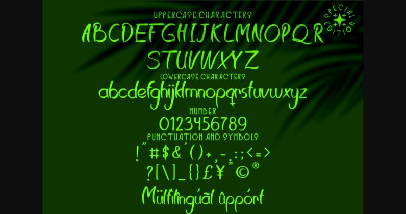 Tulilut Font Poster 6