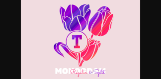 Tulip Font Poster 1