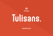 Tulisans Font Poster 1