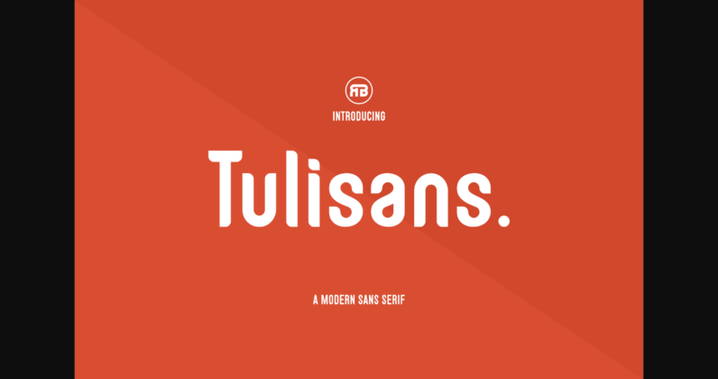 Tulisans Font Poster 1