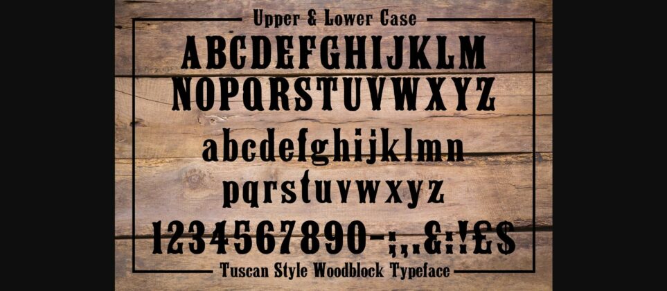 Tulyar Font Poster 2