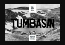 Tumbasan Font Poster 1