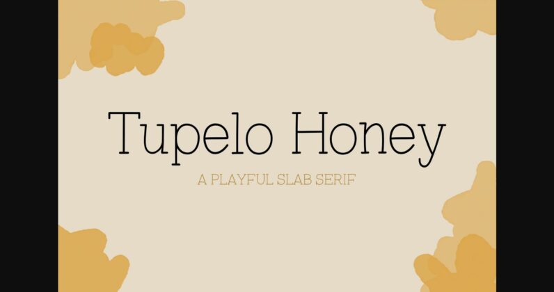Tupelo Honey Poster 3