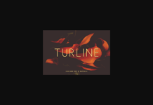 Turline Font Poster 1
