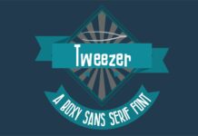 Tweezer Font Poster 1