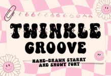 Twinkle Groove Font Poster 1