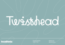 Twisthead Font Poster 1