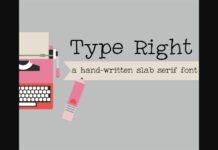 Type Right Poster 1