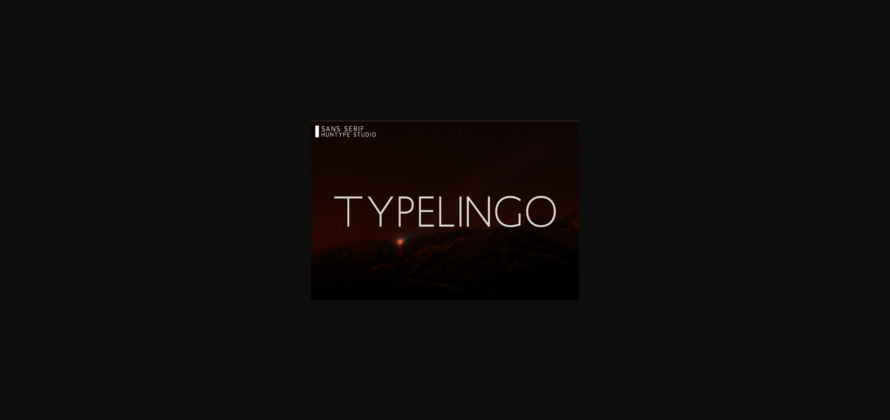 Typelingo Font Poster 3