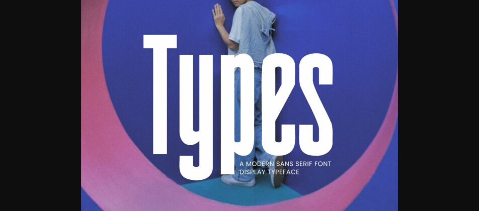 Types Font Poster 3