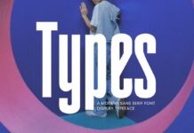 Types Font Poster 1