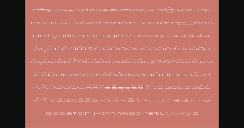 Umbra Font Poster 6