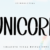 Unicorn Font