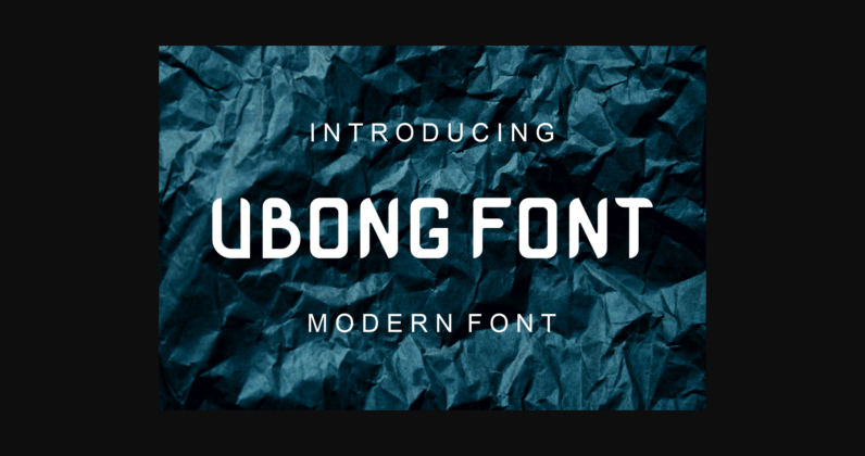 Ubong Font Poster 3