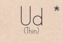 Ud Font Poster 1