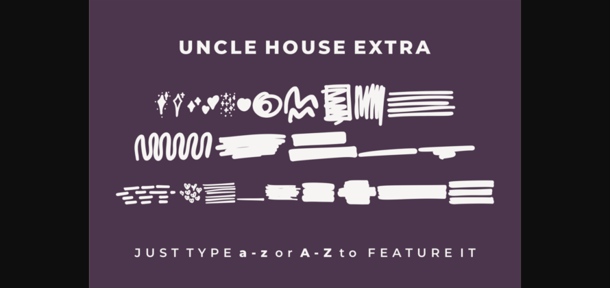 Uncle House Font Poster 6