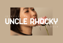 Uncle Rhocky Font Poster 1