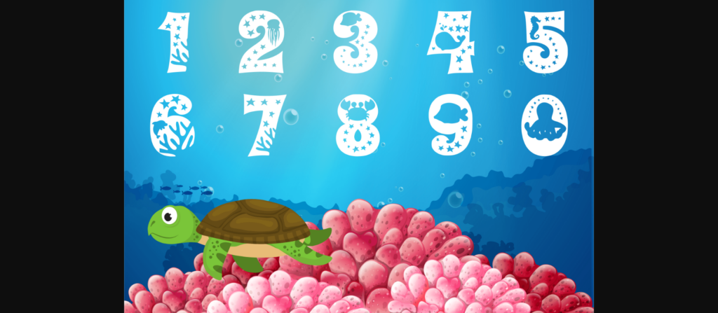 Under the Sea Font Poster 5