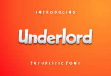 Underlord Font Poster 1