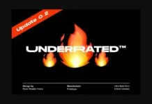 Underrated Font Underrated Font Poster 1