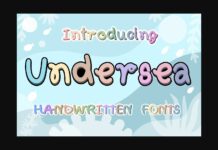 Undersea Font Poster 1