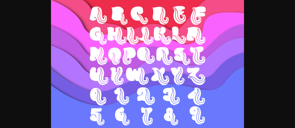 Unicorn Stars Duo Font Poster 6