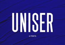 Uniser Font Poster 1