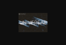 Universal Font Universal Font Poster 1