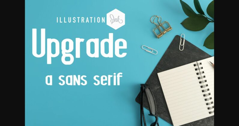 Upgrade Font Poster 1