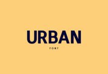 Urban Font Poster 1