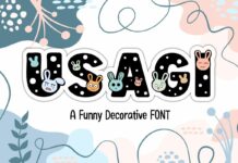 Usagi Font Poster 1