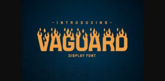 Vaguard Font Poster 1