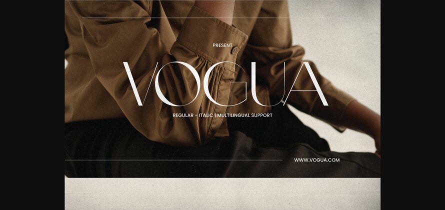 Vogua Font Poster 1