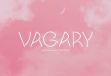 Vagary Font Poster 1