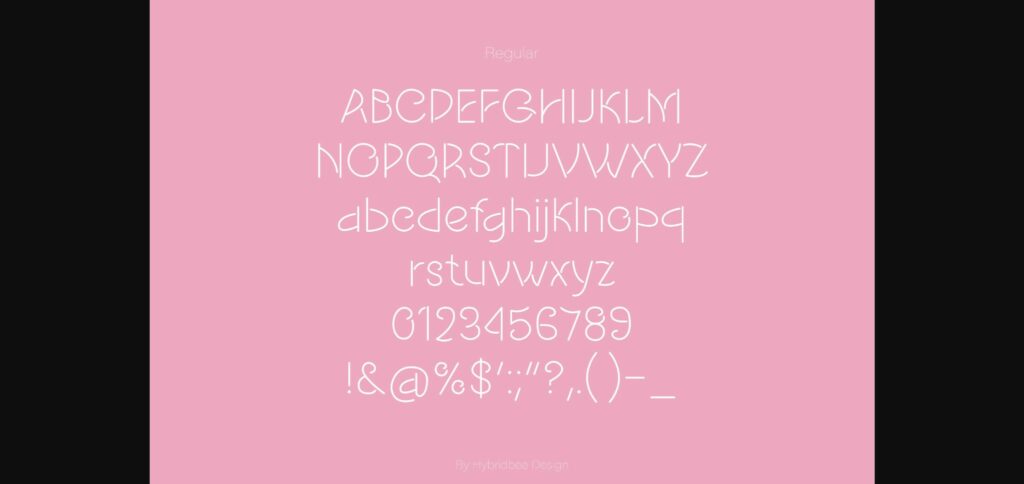 Vagary Font Poster 5