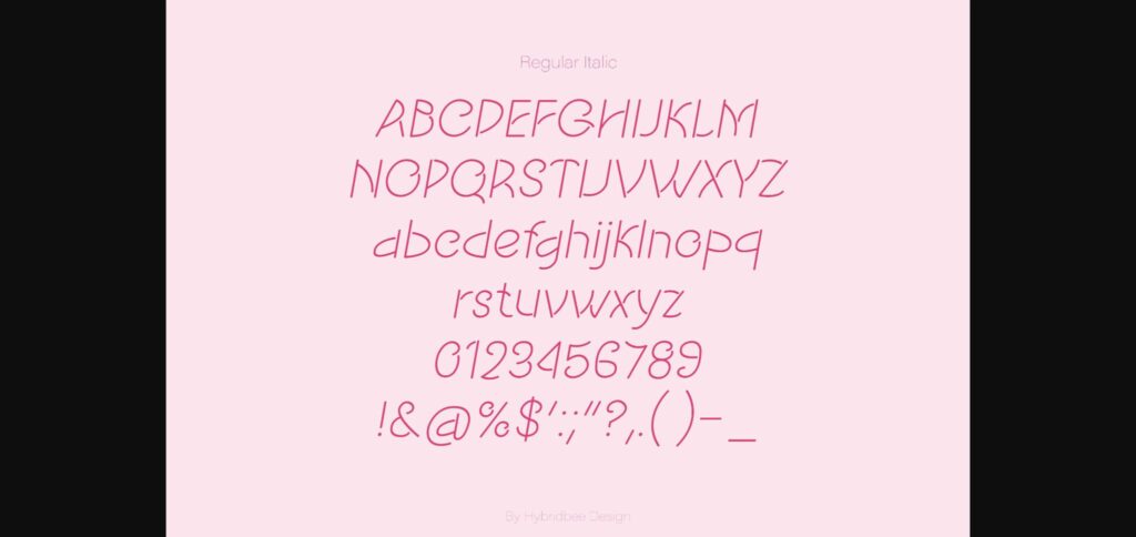 Vagary Font Poster 7