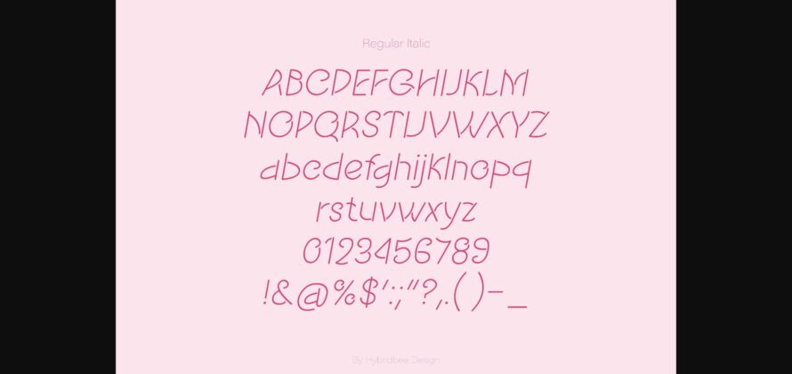 Vagary Font Poster 7