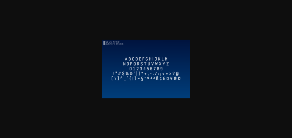 Vaisland Font Poster 4
