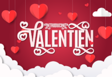 Valentien Font Poster 1