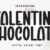 Valentine Chocolate Font