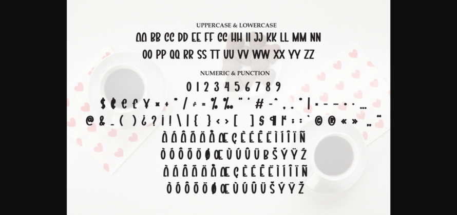 Valentine Chocolate Font Poster 9