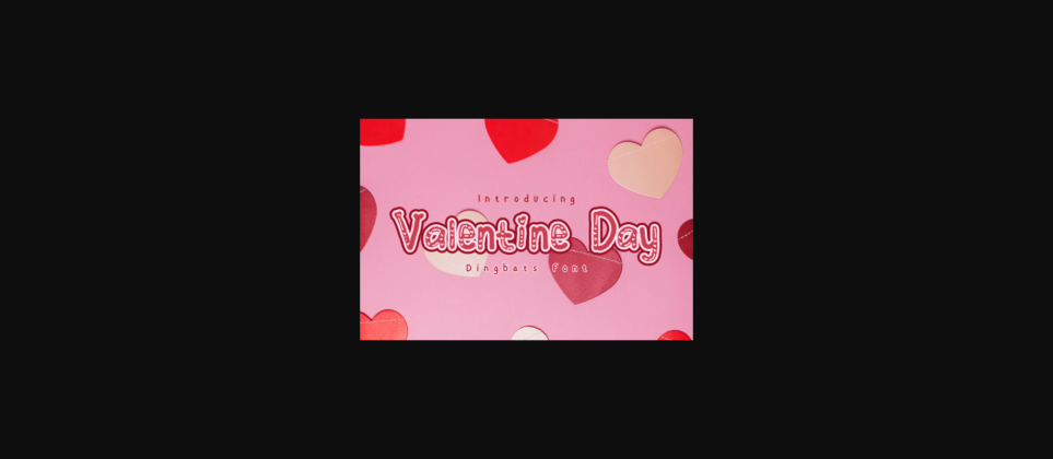 Valentine Day Font Poster 3