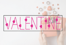 Valentine Font Poster 1