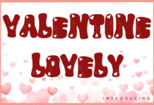 Valentine Lovely Font Poster 1