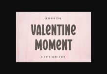 Valentine Moment Font Poster 1