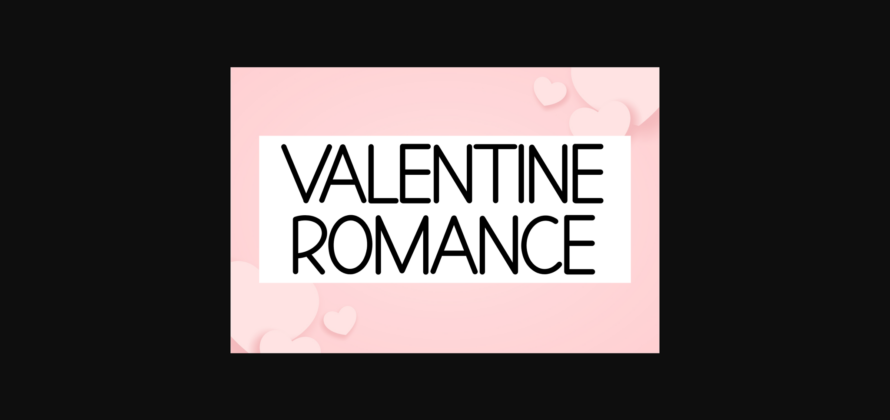 Valentine Romantic Font Poster 4
