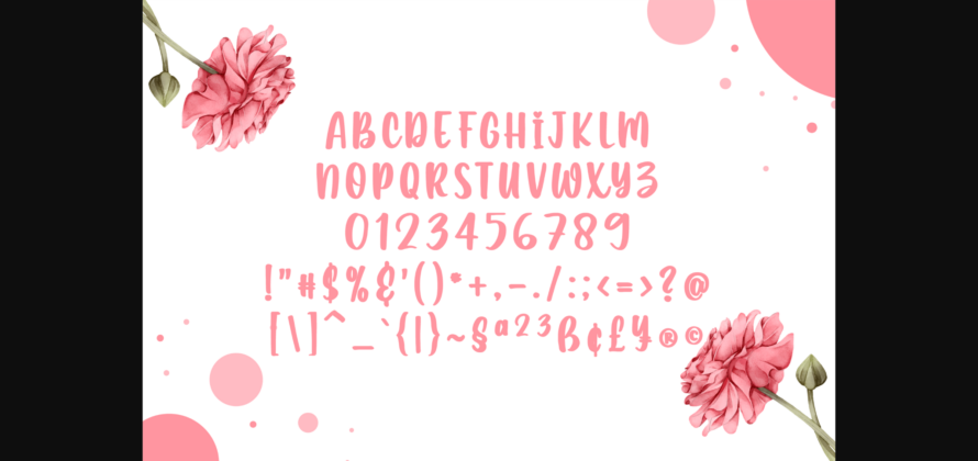 Valentwin Font Poster 4