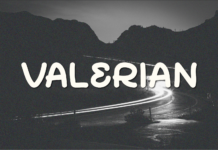 Valerian Font Poster 1